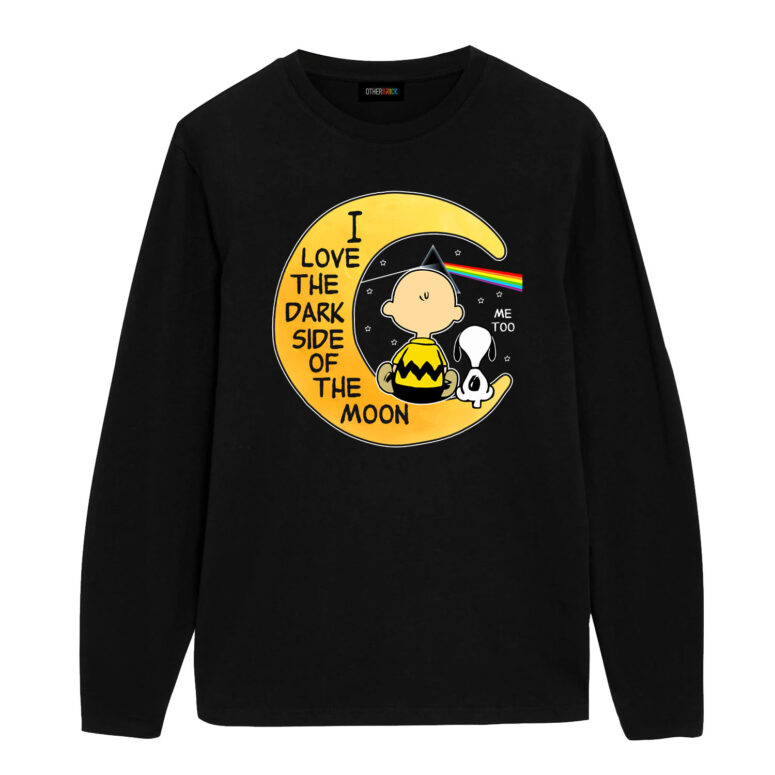 Snoopy I love the dark Side Of the Moon Pink Floyd Shirt Snoopy I love the dark Side Of the Moon Pink Floyd Shirt