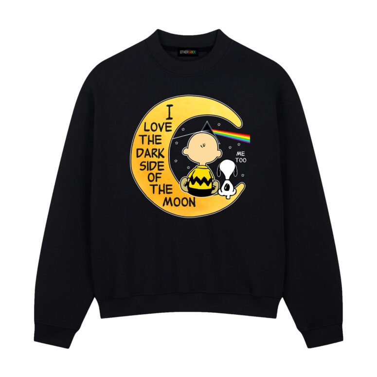 Snoopy I love the dark Side Of the Moon Pink Floyd Shirt Snoopy I love the dark Side Of the Moon Pink Floyd Shirt