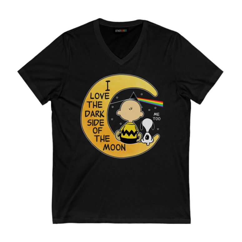 Snoopy I love the dark Side Of the Moon Pink Floyd Shirt Snoopy I love the dark Side Of the Moon Pink Floyd Shirt