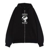 Snoopy Pink Floyd There’s Someone In My Head But Its Not Me Front Ziphoodie Black - OtherBrick