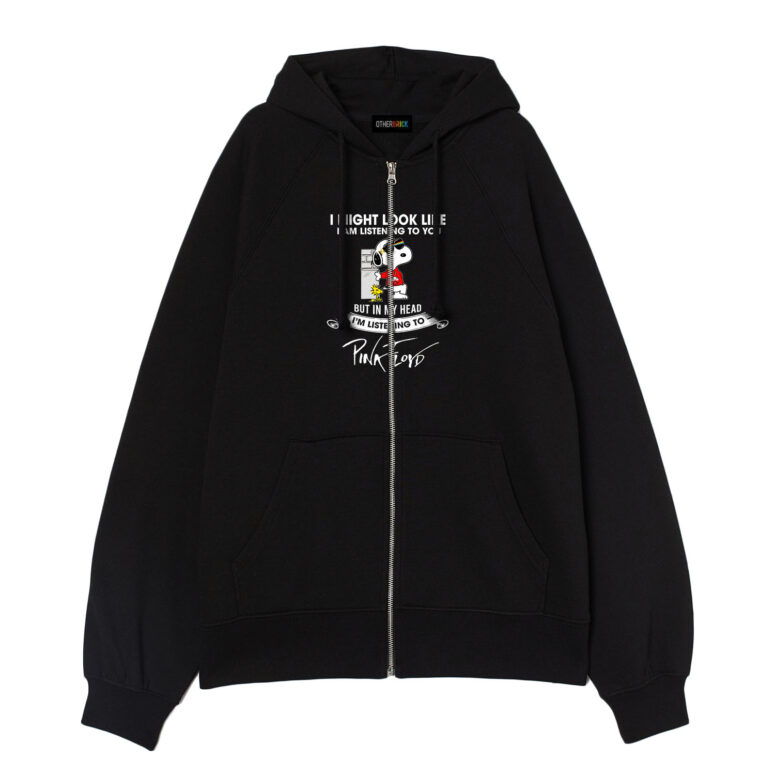 Snoopy Woodstock Listening to Pink Floyd DSTOM The Wall Shirt Snoopy Woodstock Listening to Pink Floyd DSTOM The Wall Shirt