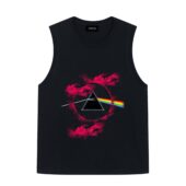 The Black Hole Dark Side Of The Moon Pink Floyd Front Tank Black - OtherBrick