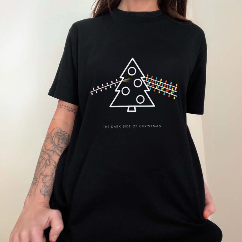The Dark Side of Christmas Pink Floyd Shirt The Dark Side of Christmas Pink Floyd Shirt