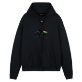 The Dark Side Of The Process Pink Floyd Front Hoodie Black - OtherBrick