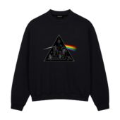 The Dark Side Of The Process Pink Floyd Front Sweatshirt Black - OtherBrick