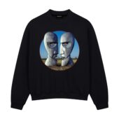 The Division Bell Morning Cathedral Pink Floyd 1994 Shirt Front Sweatshirt Black - OtherBrick