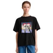 The Division Bell X Christmas Pink Floyd Front Shirt Woman Black - OtherBrick