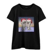 The Division Bell X Christmas Pink Floyd Front Wtee Black - OtherBrick