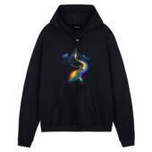 The Endless River Dark Side Of The Moon Front Hoodie Black - OtherBrick