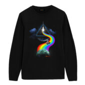 The Endless River Dark Side Of The Moon Front Longsleeve Black - OtherBrick