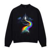 The Endless River Dark Side Of The Moon Front Sweatshirt Black - OtherBrick
