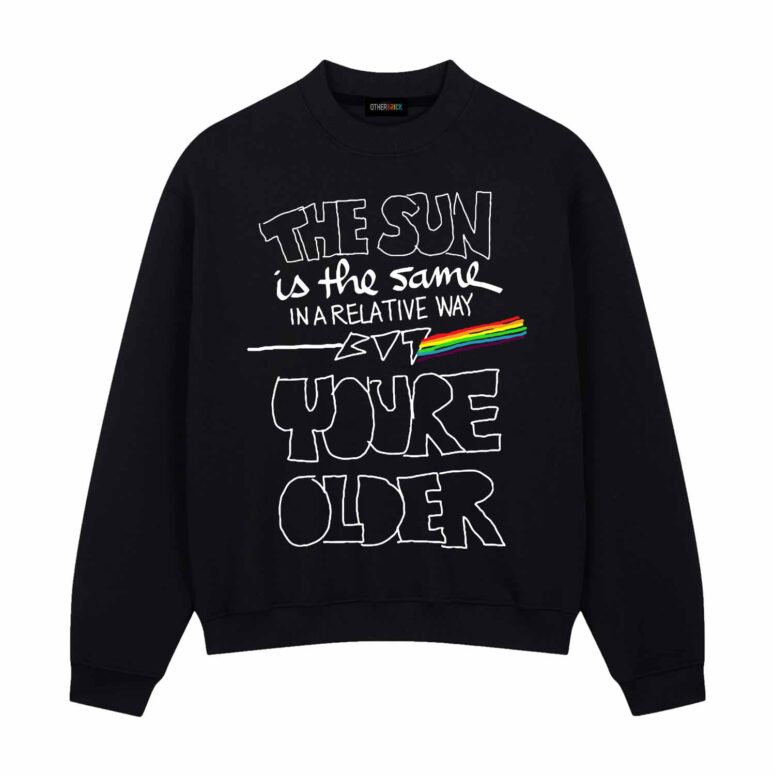 The Sun Is The Same In A Relative Way Time Lyric Pink Floyd Shirt