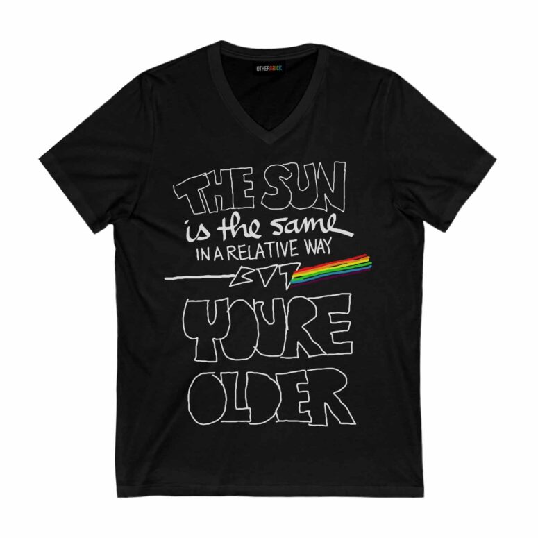 The Sun Is The Same In A Relative Way Time Lyric Pink Floyd Shirt