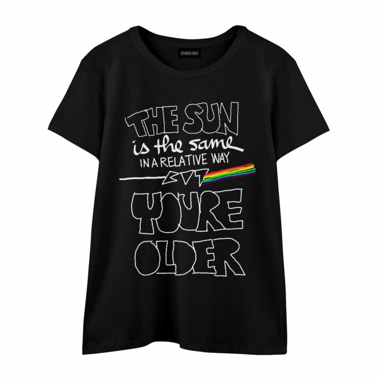The Sun Is The Same In A Relative Way Time Lyric Pink Floyd Shirt