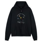 The Universe Does Revolve Around Pink Floyd Front Hoodie Black - OtherBrick