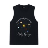 The Universe Does Revolve Around Pink Floyd Front Tank Black - OtherBrick