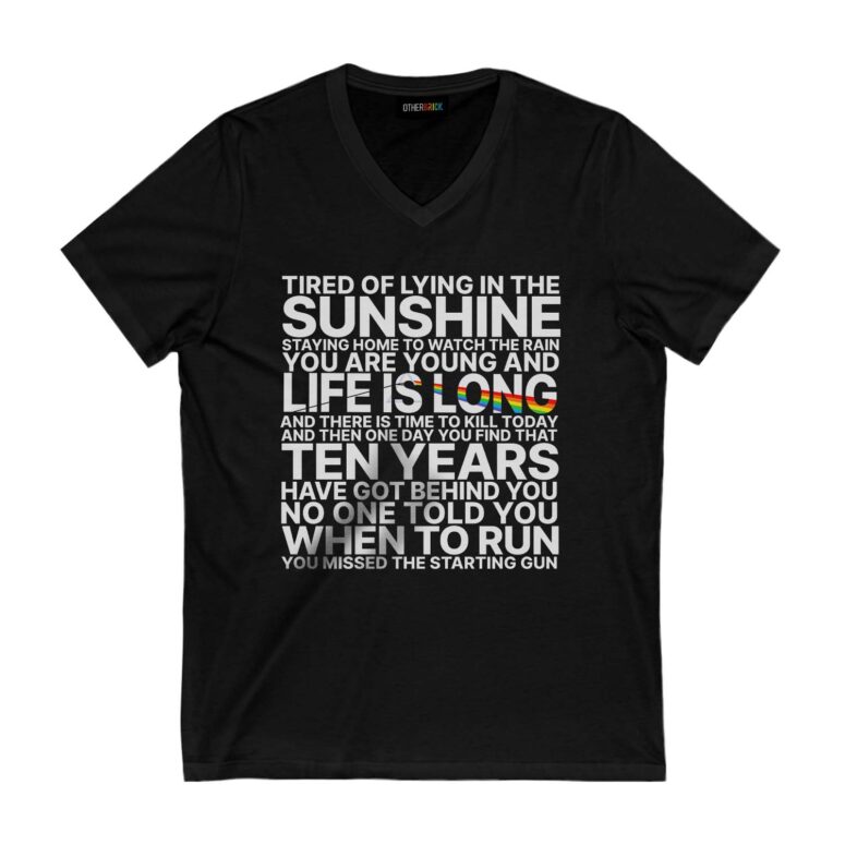 Ticking away the moments that make up a dull day Time Lyric Pink Floyd Shirt Ticking away the moments that make up a dull day Time Lyric Pink Floyd Shirt