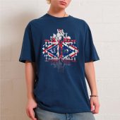 We Don't Need No Thought Control Front Shirt Oman Navy - OtherBrick