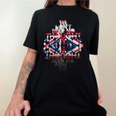 We Don't Need No Thought Control Front Shirt Woman Black - OtherBrick