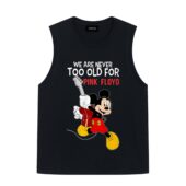 We Are Never Too Old For Pink Floyd Front Tank Black - OtherBrick