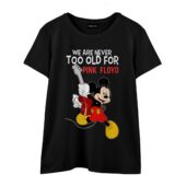 We Are Never Too Old For Pink Floyd Front Wtee Black - OtherBrick