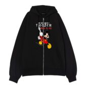 We Are Never Too Old For Pink Floyd Front Ziphoodie Black - OtherBrick