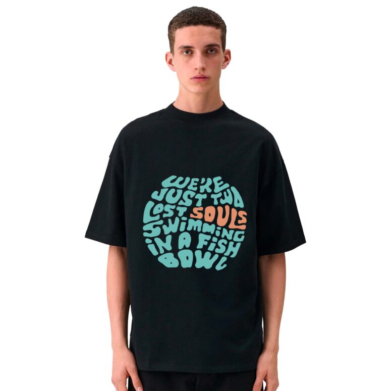 We're just Two Lost Souls Swimming in a Fish Bowl Pink Floyd Shirt We're just Two Lost Souls Swimming in a Fish Bowl Pink Floyd Shirt