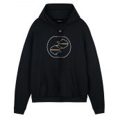 We're Just Two Lost Souls Swimming Front Hoodie Black - OtherBrick