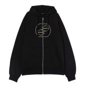 We're Just Two Lost Souls Swimming Front Ziphoodie Black - OtherBrick