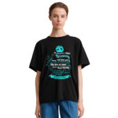 We're Just Two Lost Souls Swimming In A Fish Bowl Version 2 Front Shir Woman Black - OtherBrick