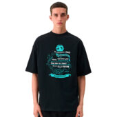 We're Just Two Lost Souls Swimming In A Fish Bowl Version 2 Front Shirt Man Black - OtherBrick