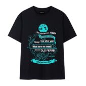 We're Just Two Lost Souls Swimming In A Fish Bowl Version 2 Front Tshirt Black - OtherBrick