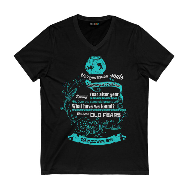 We're just two lost souls Swimming in a fish bowl Version 2 Pink Floyd Shirt We're just two lost souls Swimming in a fish bowl Version 2 Pink Floyd Shirt