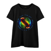 We're Just Two Lost Souls Swimming In A Fish Bowl Version 5 Front Wtee Black - OtherBrick