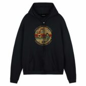 We’re Just Two Lost Souls Swimming In A Fish Bowl Version 6 Pink Floyd Front Hoodie Black - OtherBrick