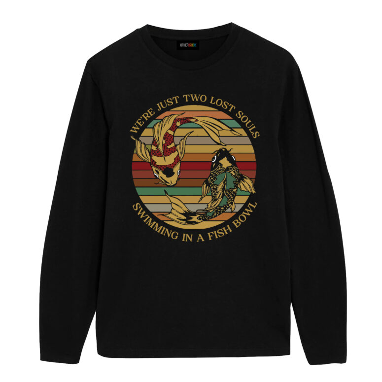We're just two lost souls Swimming in a fish bowl Vintage Pink Floyd Shirt We're just two lost souls Swimming in a fish bowl Vintage Pink Floyd Shirt