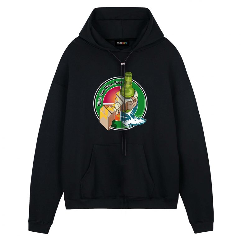 Wish You Were Beer Illustration Pink Floyd Shirt