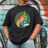 Wish You Were Beer Illustration Pink Floyd Shirt