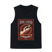 Wish You Were Here Black Front Tank Black - OtherBrick