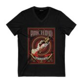 Wish You Were Here Black Front Vneck Black - OtherBrick