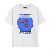 Pink Floyd Shirt - Wish You Were Here lost souls in Fish Bowl Doodle Art