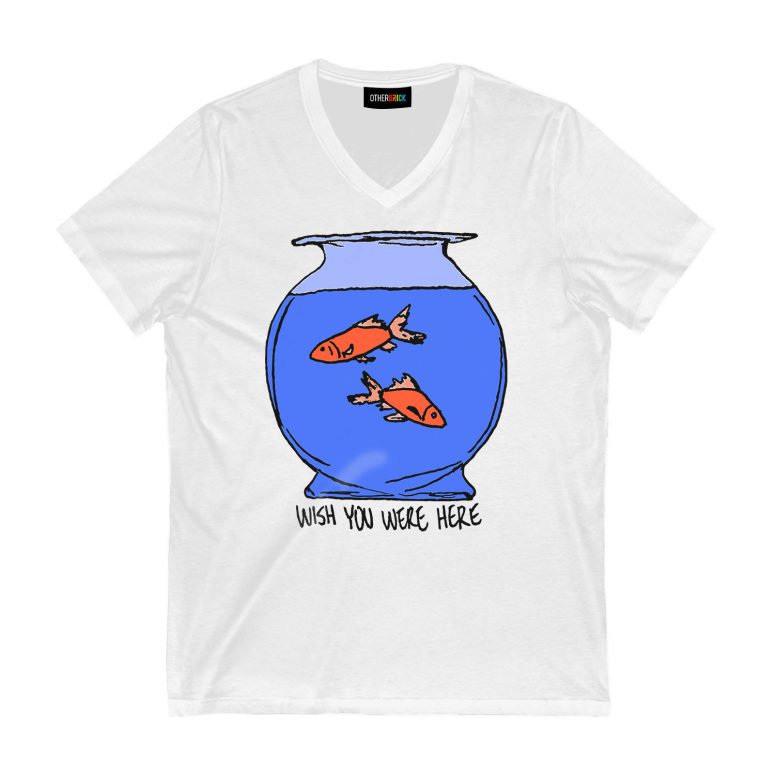 Pink Floyd Shirt - Wish You Were Here lost souls in Fish Bowl Doodle Art Pink Floyd Shirt - Wish You Were Here lost souls in Fish Bowl Doodle Art