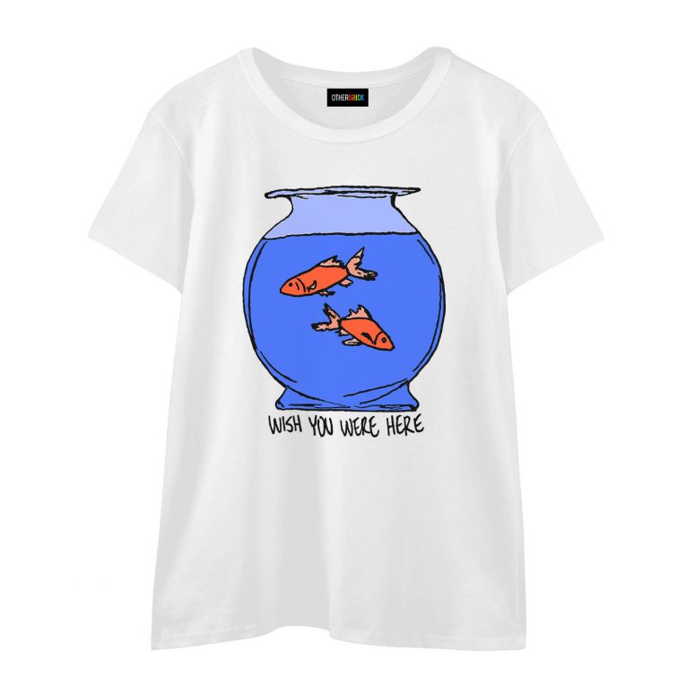 Pink Floyd Shirt - Wish You Were Here lost souls in Fish Bowl Doodle Art Pink Floyd Shirt - Wish You Were Here lost souls in Fish Bowl Doodle Art