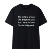 The child is grown The dream is gone I have become comfortably numb Version 2 Pink Floyd Shirt