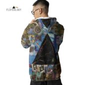 Left2d Backpack Golden Dark Side Of The Moon - OtherBrick