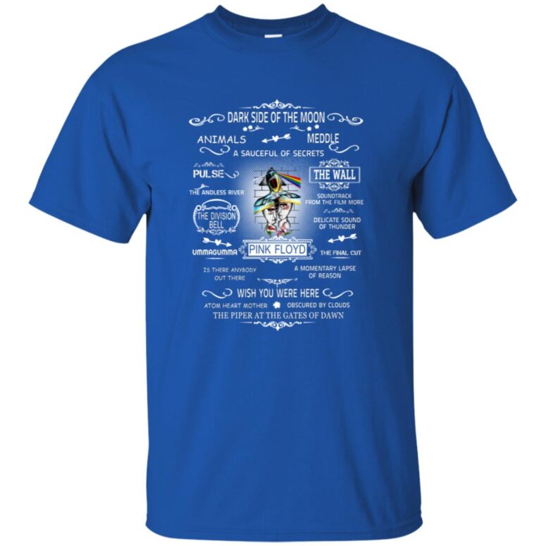 Pink Floyd Album Collection Shirt Pink Floyd Album Collection Shirt
