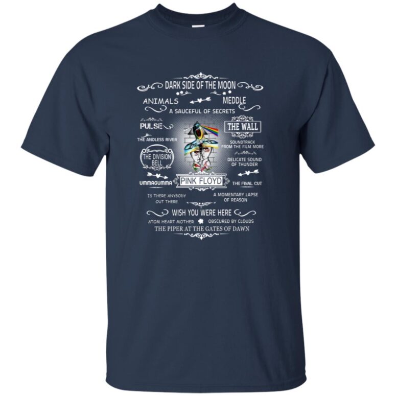 Pink Floyd Album Collection Shirt Pink Floyd Album Collection Shirt