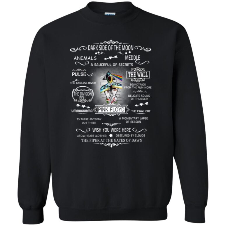 Pink Floyd Album Collection Shirt Pink Floyd Album Collection Shirt