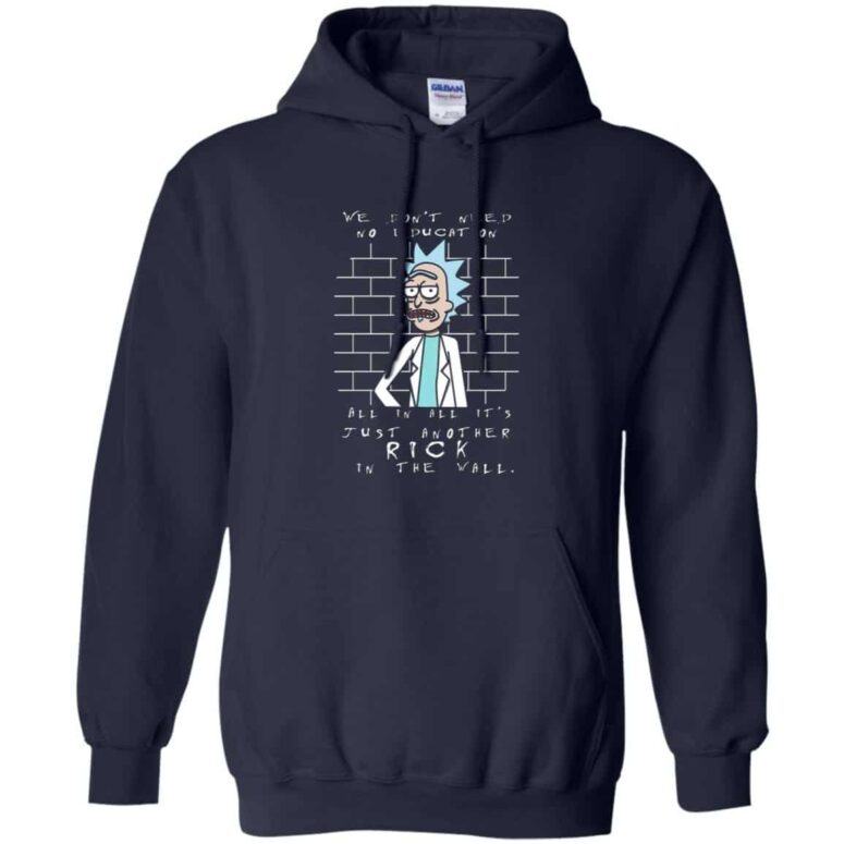 Just another Rick in the wall - Rick And Morty Pink Floyd Shirt Just another Rick in the wall - Rick And Morty Pink Floyd Shirt