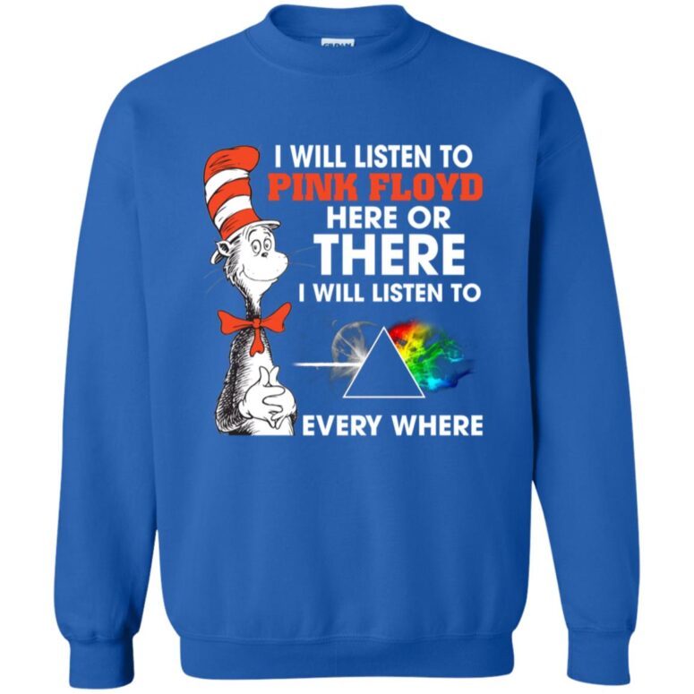 I Will Listen To Pinks Floyd Here or there Shirt I Will Listen To Pinks Floyd Here or there Shirt